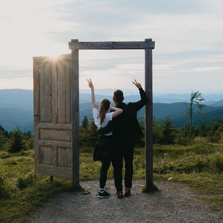 Appartamento Apartmán pod Jasanem Hojsova Stráž Brčálník Železná Ruda Esterno foto