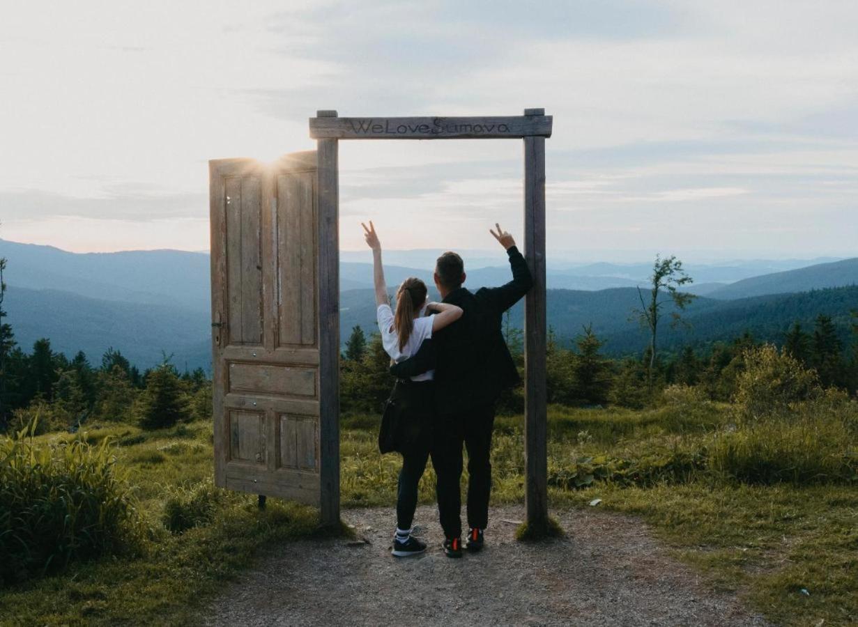 Appartamento Apartmán pod Jasanem Hojsova Stráž Brčálník Železná Ruda Esterno foto